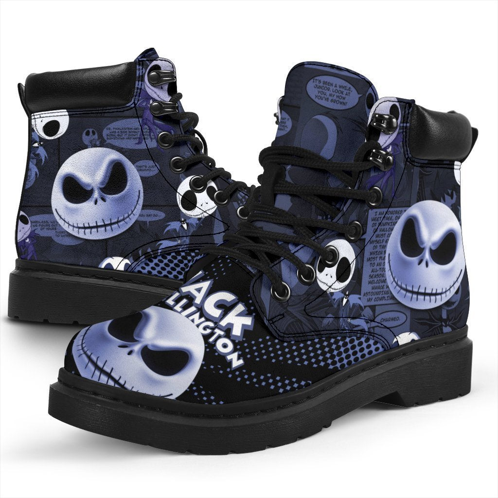 Jack Skellington Timbs Boots Custom Nightmare Before Christmas Shoes-Gear Wanta