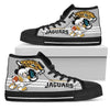 Jacksonville Jaguars High Top Shoes Custom PT19-Gear Wanta