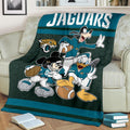 Jaguars Team Fleece Blanket Fan Gift Idea-Gear Wanta