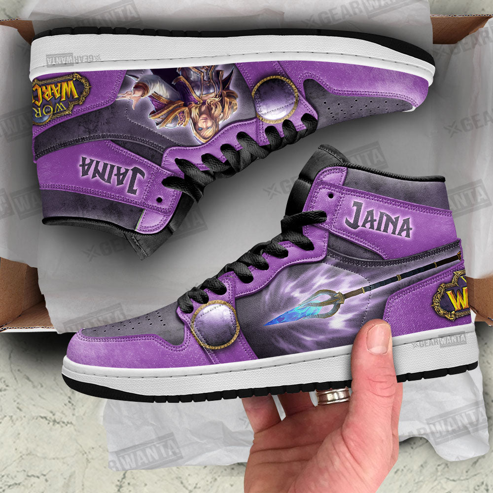 Jaina World of Warcraft Shoes Custom For Fans-Gear Wanta