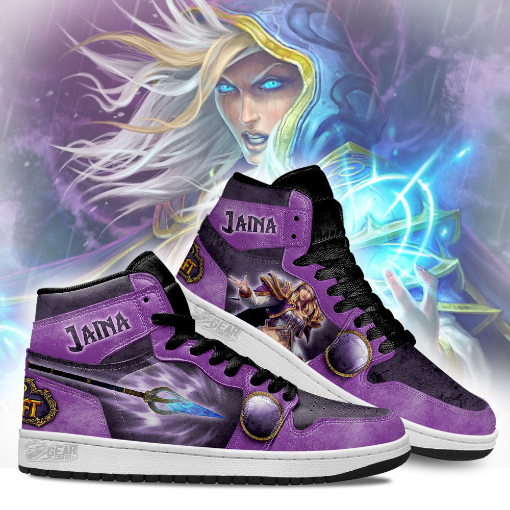 Jaina World of Warcraft Shoes Custom For Fans-Gear Wanta