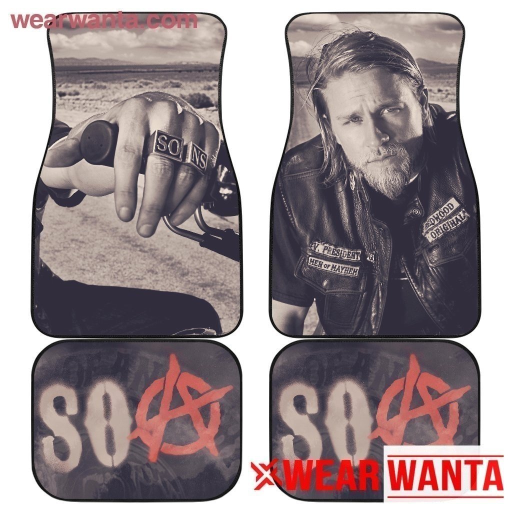 Jax Teller Sons Of Anarchy Car Floor Mates-Gear Wanta