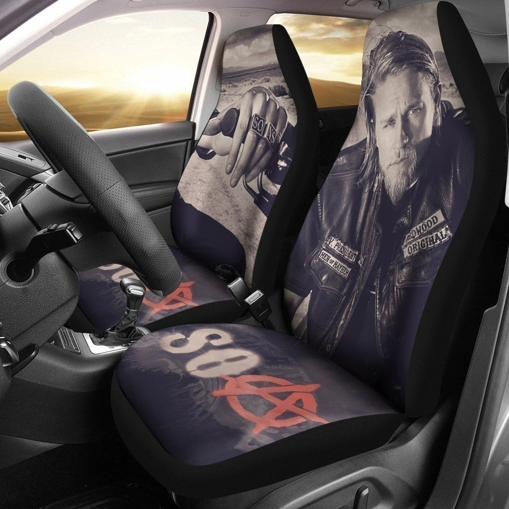 Jax Teller Sons Of Anarchy Car Seat Covers MNT05-Gear Wanta