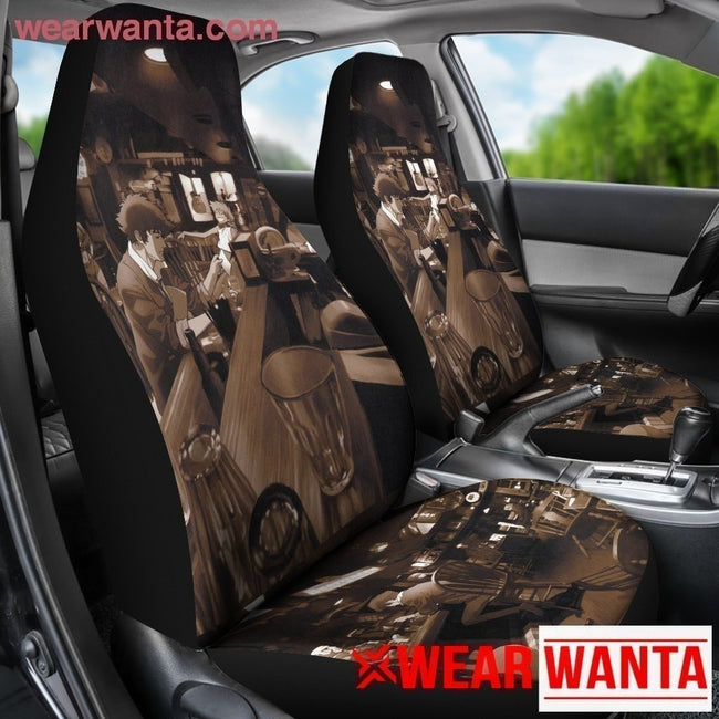 Jet Black & Spike Spiegel Cowboy Bebop Car Seat Covers LT04-Gear Wanta