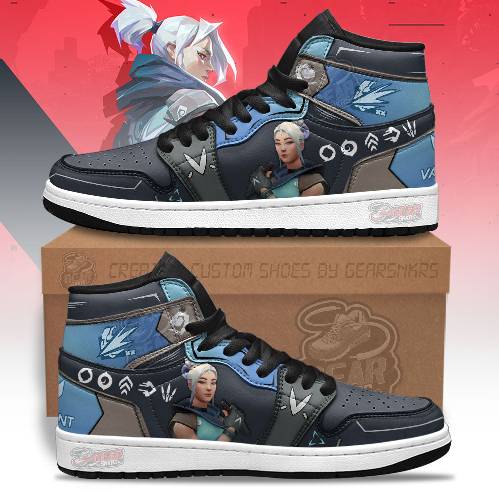 Jett Valorant Agent Shoes Custom For Gamer MN13-Gear Wanta