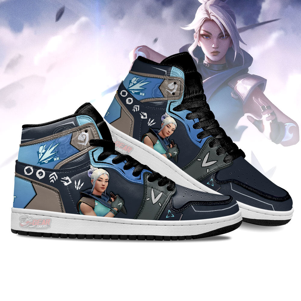 Jett Valorant Agent Shoes Custom For Gamer MN13-Gear Wanta