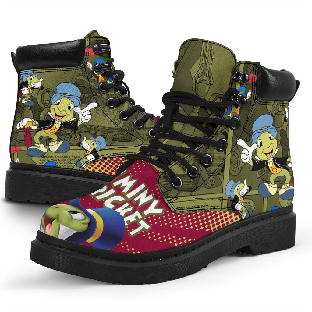 Jiminy Cricket Boots Shoes Pinocchio Gift For Fan-Gear Wanta