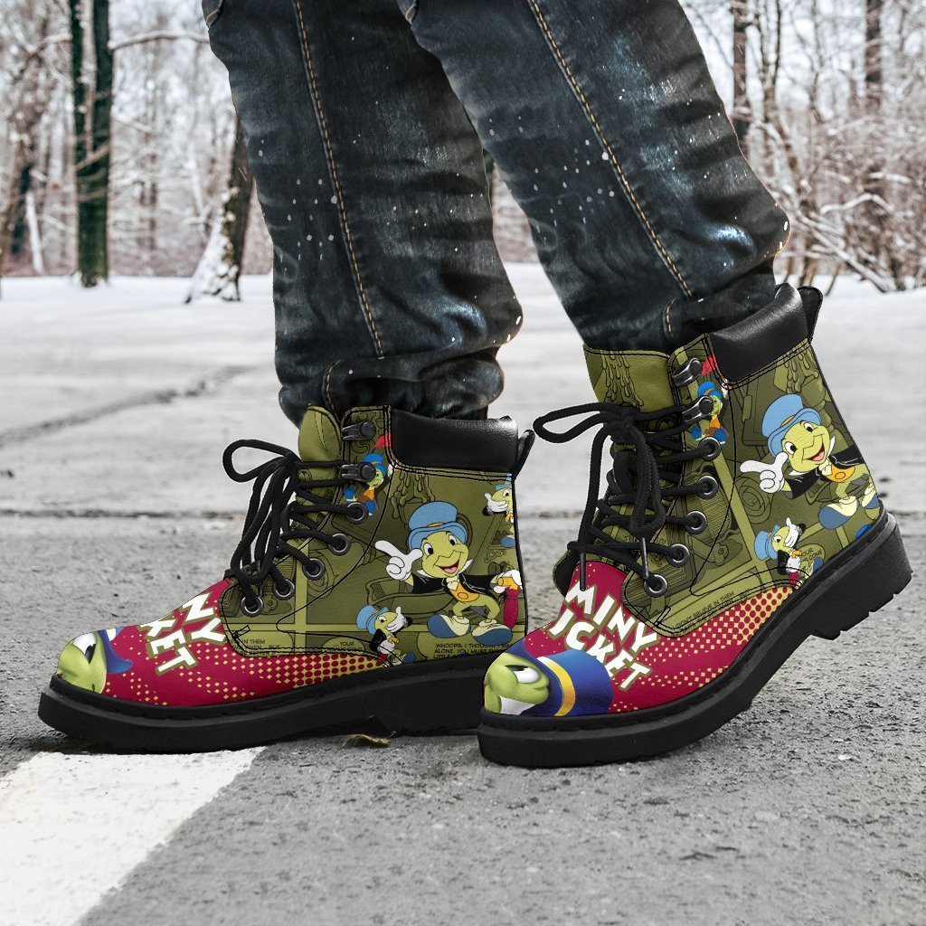 Jiminy Cricket Boots Shoes Pinocchio Gift For Fan-Gear Wanta