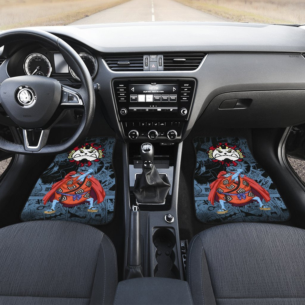 Jinbei Doflamingo One Piece Car Floor Mats Manga Mixed Anime-Gear Wanta