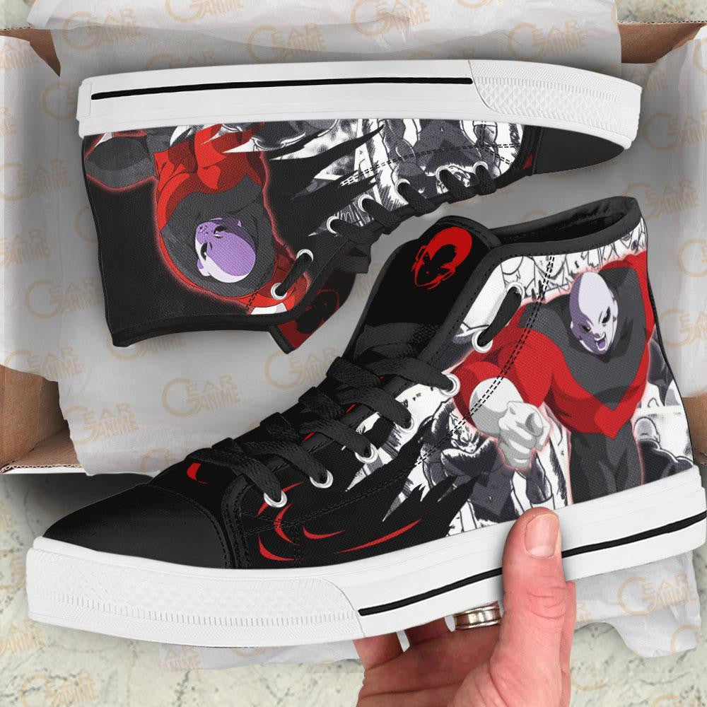 Jiren High Top Shoes Custom Manga Anime Dragon Ball Sneakers-Gear Wanta