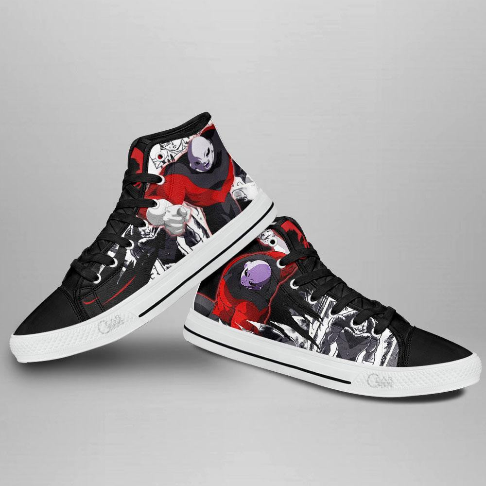 Jiren High Top Shoes Custom Manga Anime Dragon Ball Sneakers-Gear Wanta