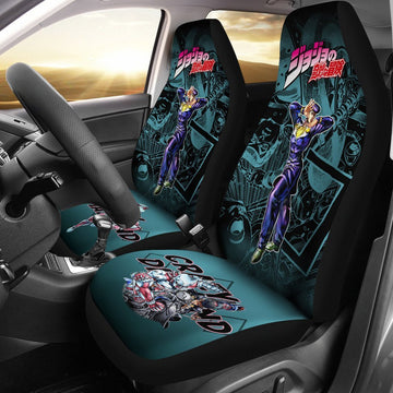 JoJo's Bizarre Adventure Josuke Higashikata Car Seat Covers-Gear Wanta