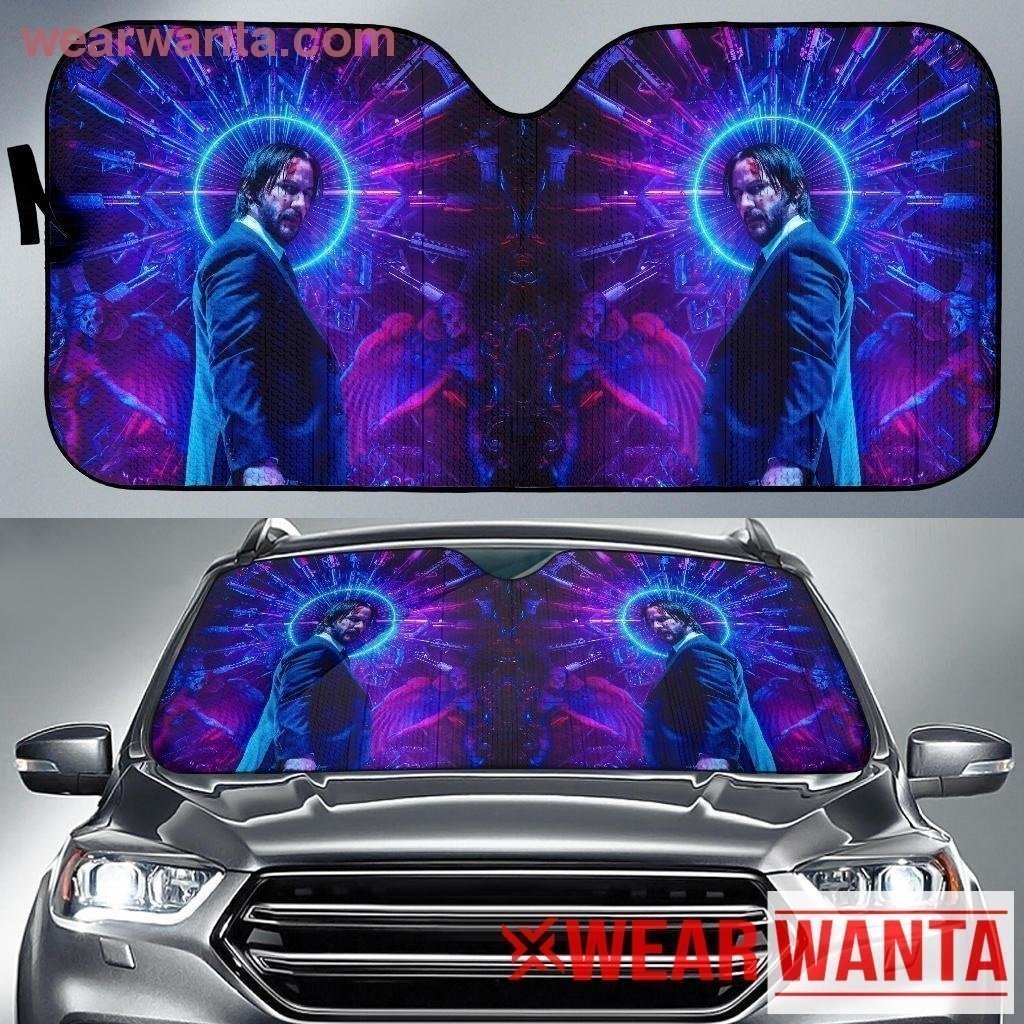 John Wick Auto Window Sun Shade-Gear Wanta