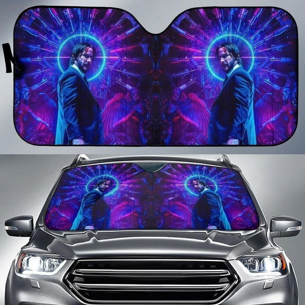 John Wick Auto Window Sun Shade-Gear Wanta