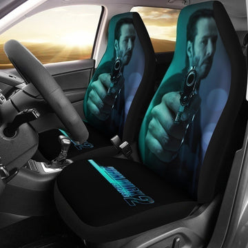 John Wicks Don't Set Him Off Car Seat Covers-Gear Wanta
