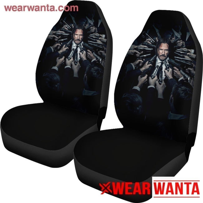 John Wicks Keanu Reeves Car Seat Covers-Gear Wanta