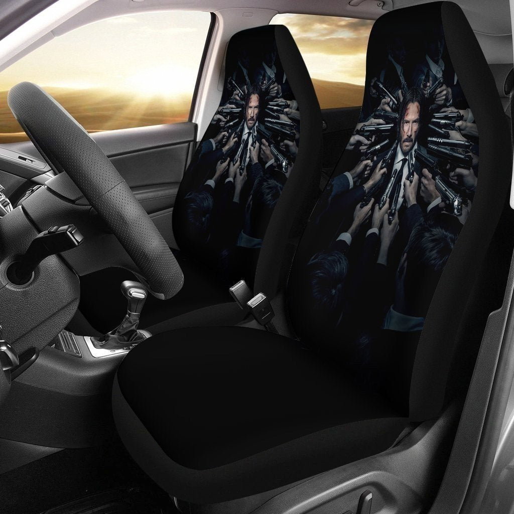 John Wicks Keanu Reeves Car Seat Covers-Gear Wanta