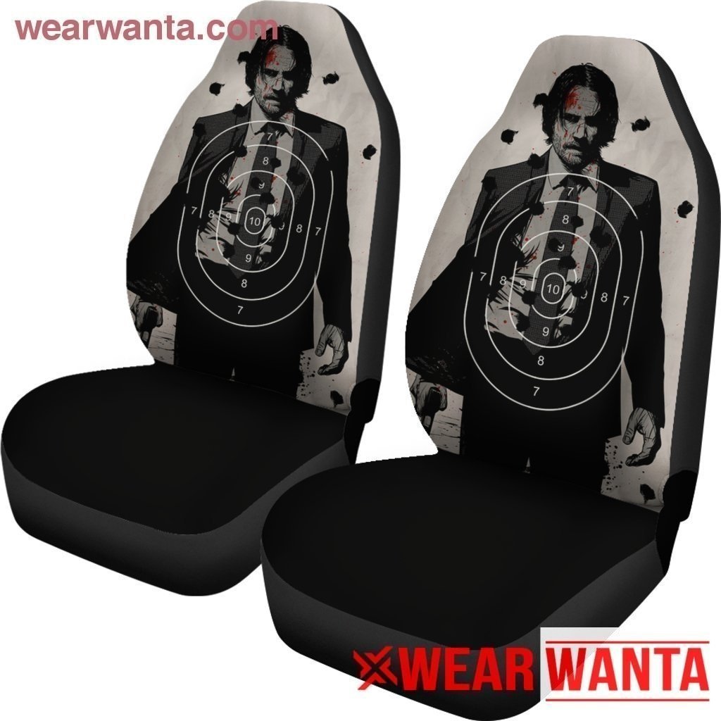 John Wicks Keanu Reeves New Target Car Seat Covers-Gear Wanta