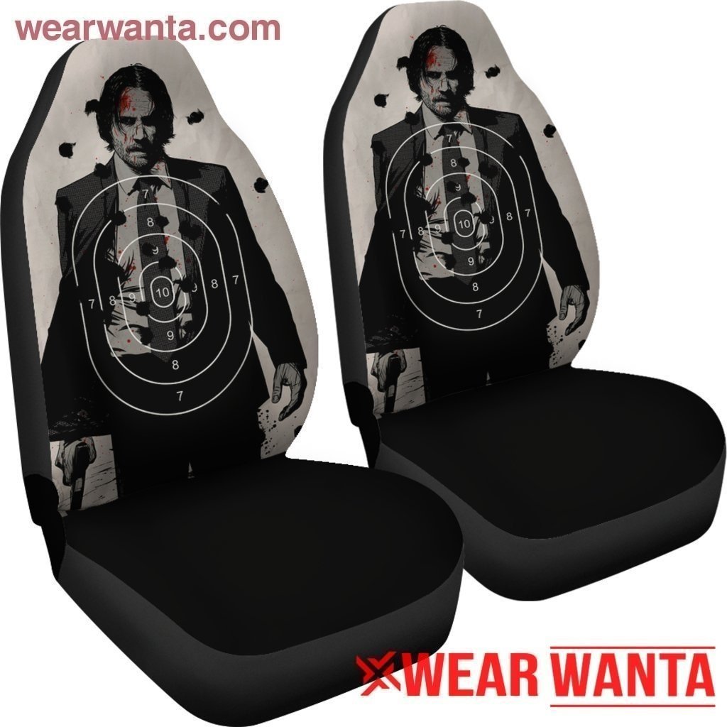 John Wicks Keanu Reeves New Target Car Seat Covers-Gear Wanta