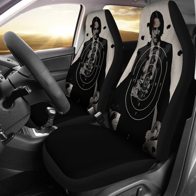 John Wicks Keanu Reeves New Target Car Seat Covers-Gear Wanta