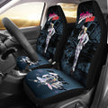 Jojo Bizarre Adventure Caesar Manga Checkerboard Style Car Seat Covers Anime-Gear Wanta