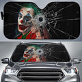 Joker Car Car Sun Shade Broken Windshield Funny Gift-Gear Wanta