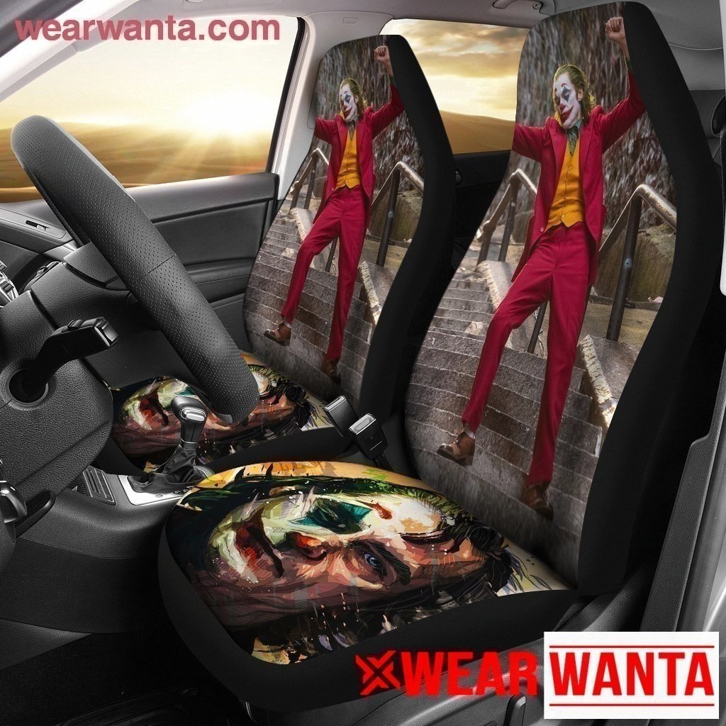 Joker Dancing Up Stairs Car Seat Covers NH11-Gear Wanta