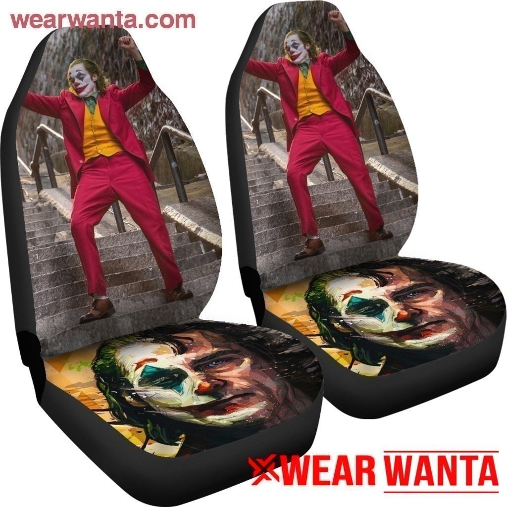 Joker Dancing Up Stairs Car Seat Covers NH11-Gear Wanta