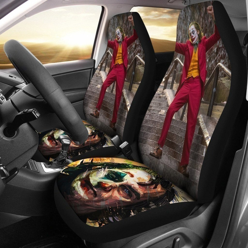 Joker Dancing Up Stairs Car Seat Covers NH11-Gear Wanta