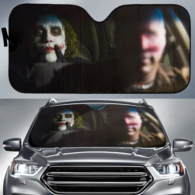 Joker In Car Car Sun Shade Custom-Gear Wanta