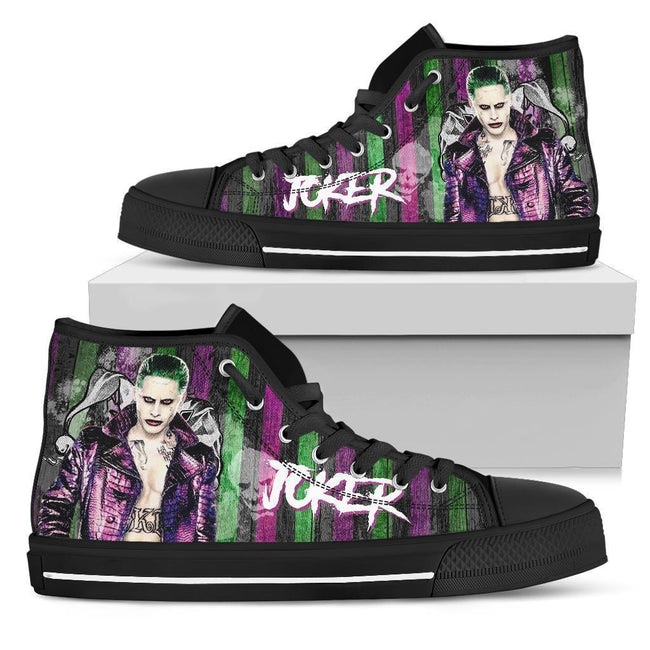 Joker High Top Shoes Amazing Custom Idea-Gear Wanta