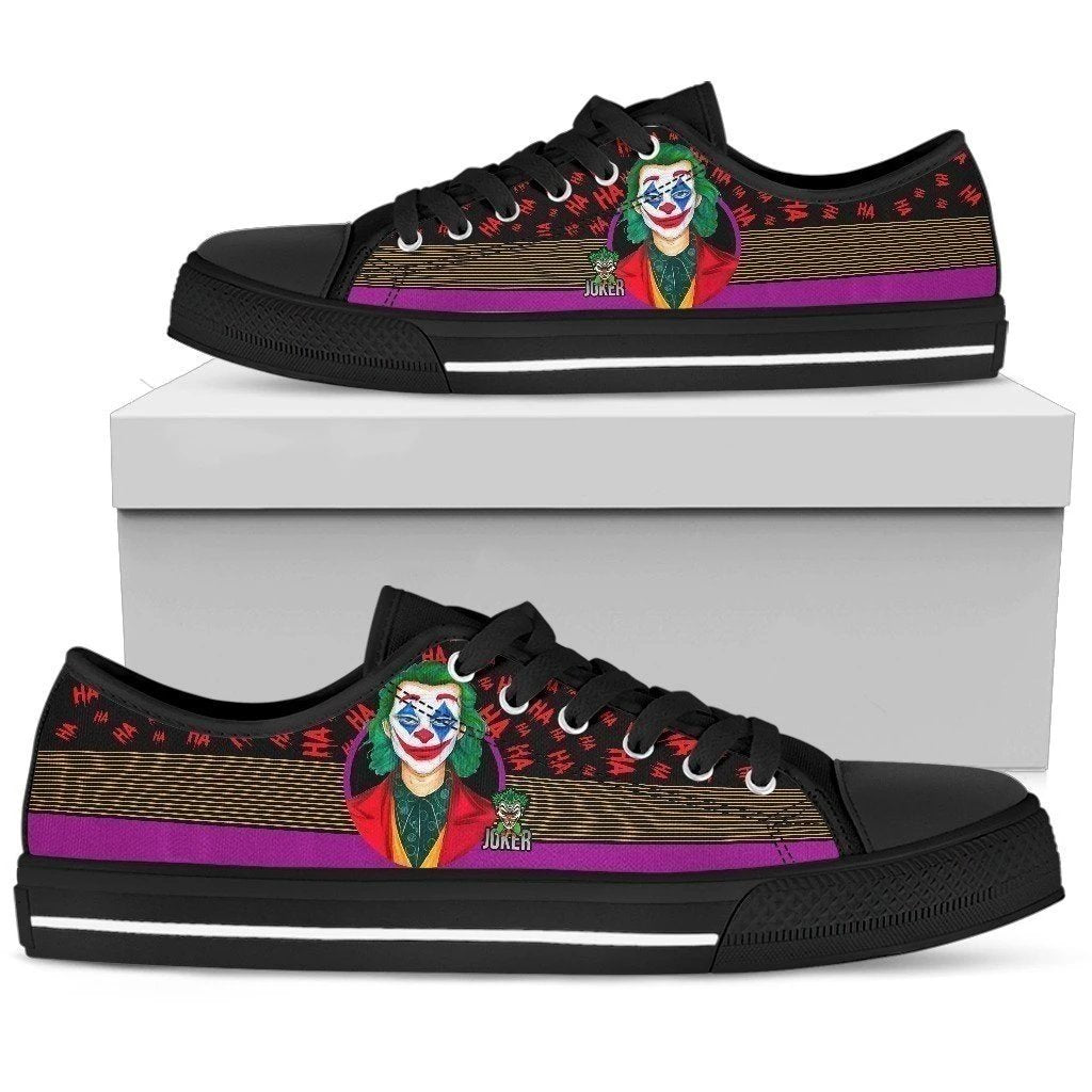 Joker Sneakers Low Top Custom Idea PT11-Gear Wanta