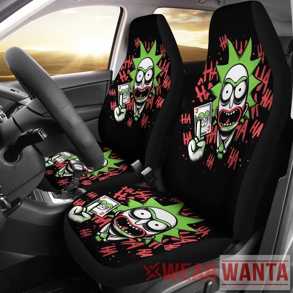 Jokerrick Car Seat Covers Funny Rick Mashup Joker NH1911-Gear Wanta