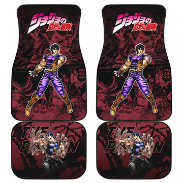 Jonathan Joestar Car Floor Mats Custom Jojo Bizarre Adventure Anime Car Accessories-Gear Wanta