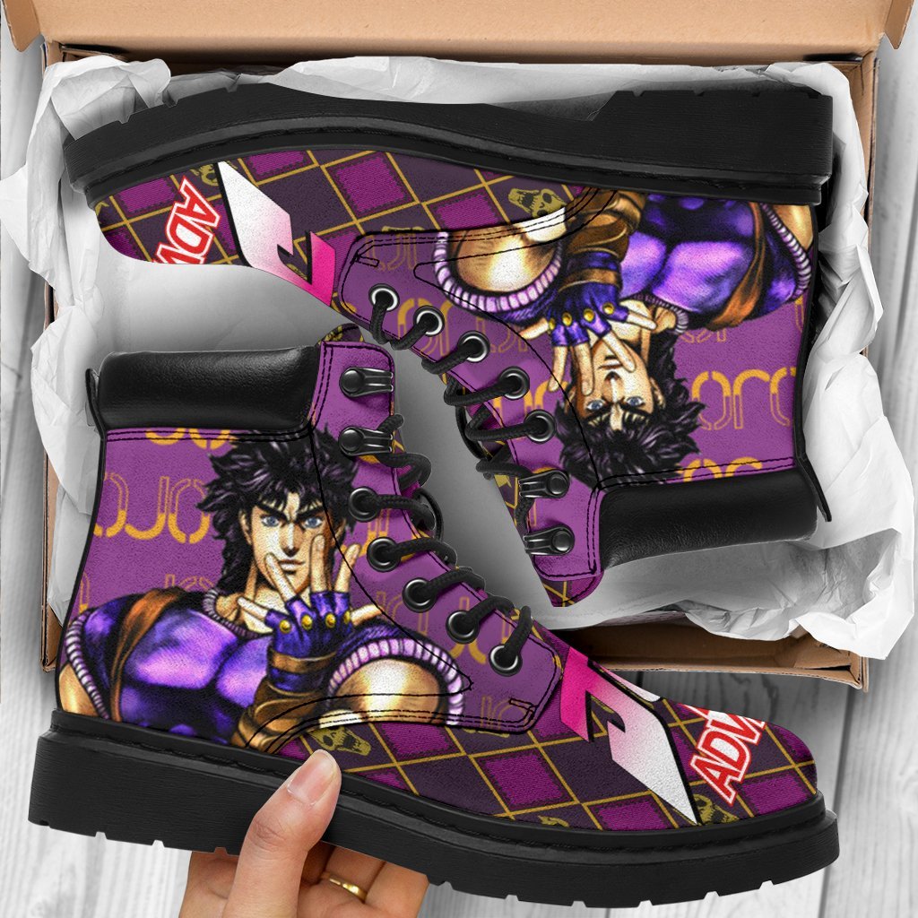 Joseph Joestar Boots JoJo's Bizarre Adventure Shoes Fan TT03-Gear Wanta