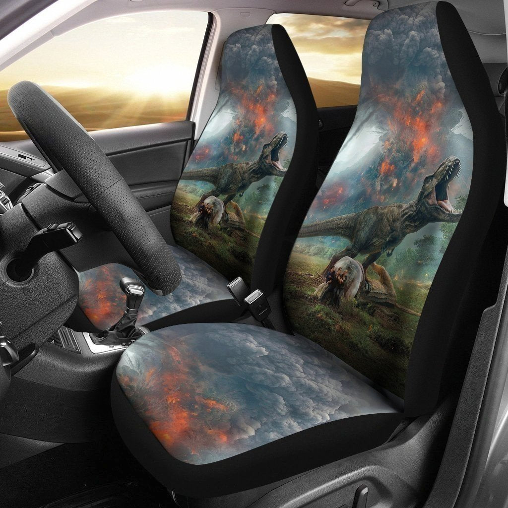 Jurassic Park Movie Dinosaur Car Seat Covers LT04-Gear Wanta