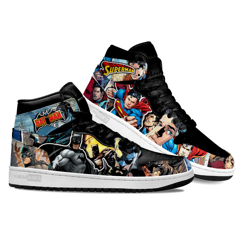 Justice League Batman x Superman Shoes Custom-Gear Wanta