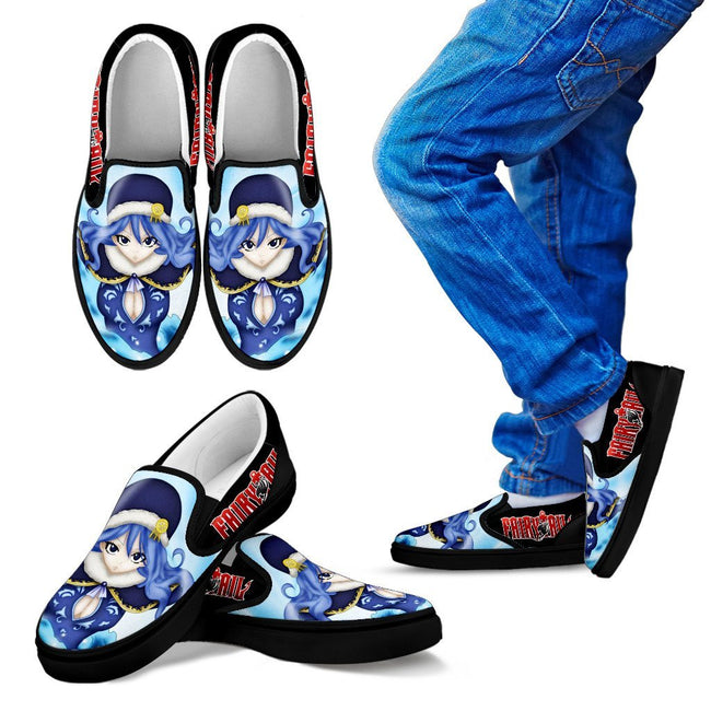 Juvia Lockser Slip On Shoes Cute Fairy Tail Fan Gift PT04-Gear Wanta