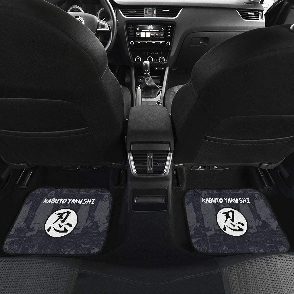 Kabuto Yakushi NRT Akatsuki Members Car Floor Mats Anime-Gear Wanta