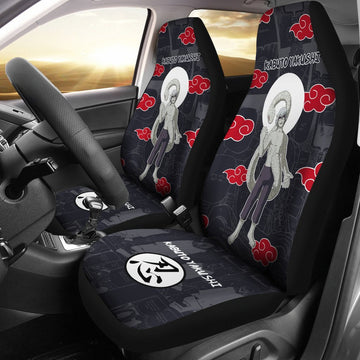 Kabuto Yakushi NRT Akatsuki Members Car Seat Covers For Memes Fan Anime-Gear Wanta