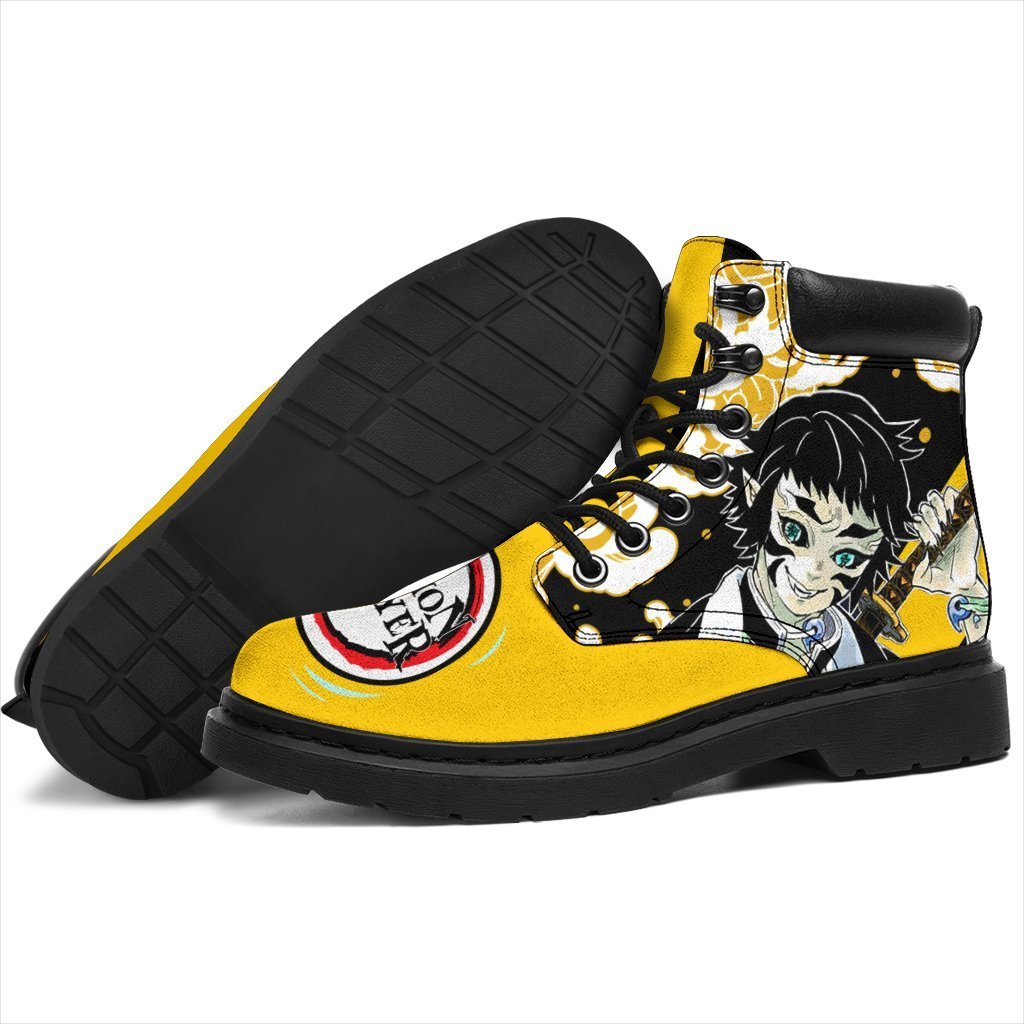 Kaigaku Boots Shoes Demon Slayers Anime Custom TT12-Gear Wanta