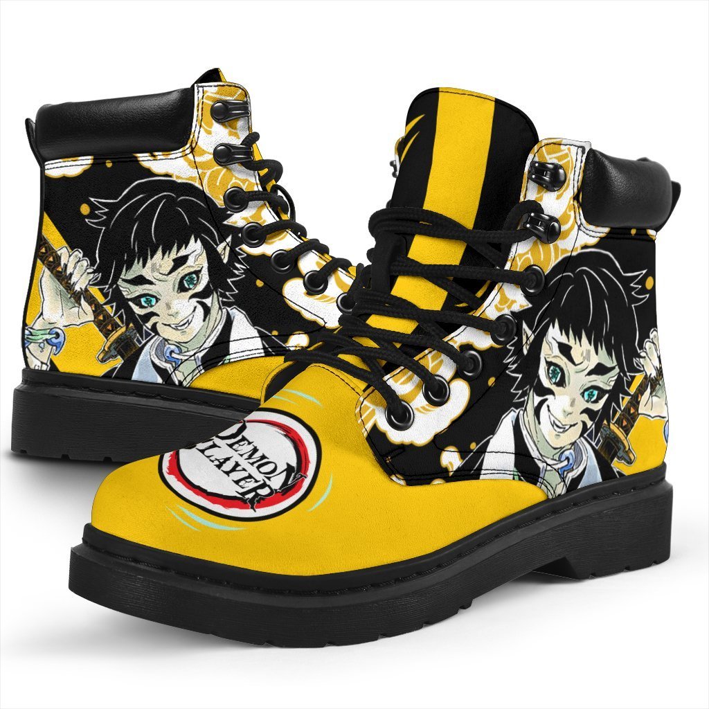 Kaigaku Boots Shoes Demon Slayers Anime Custom TT12-Gear Wanta