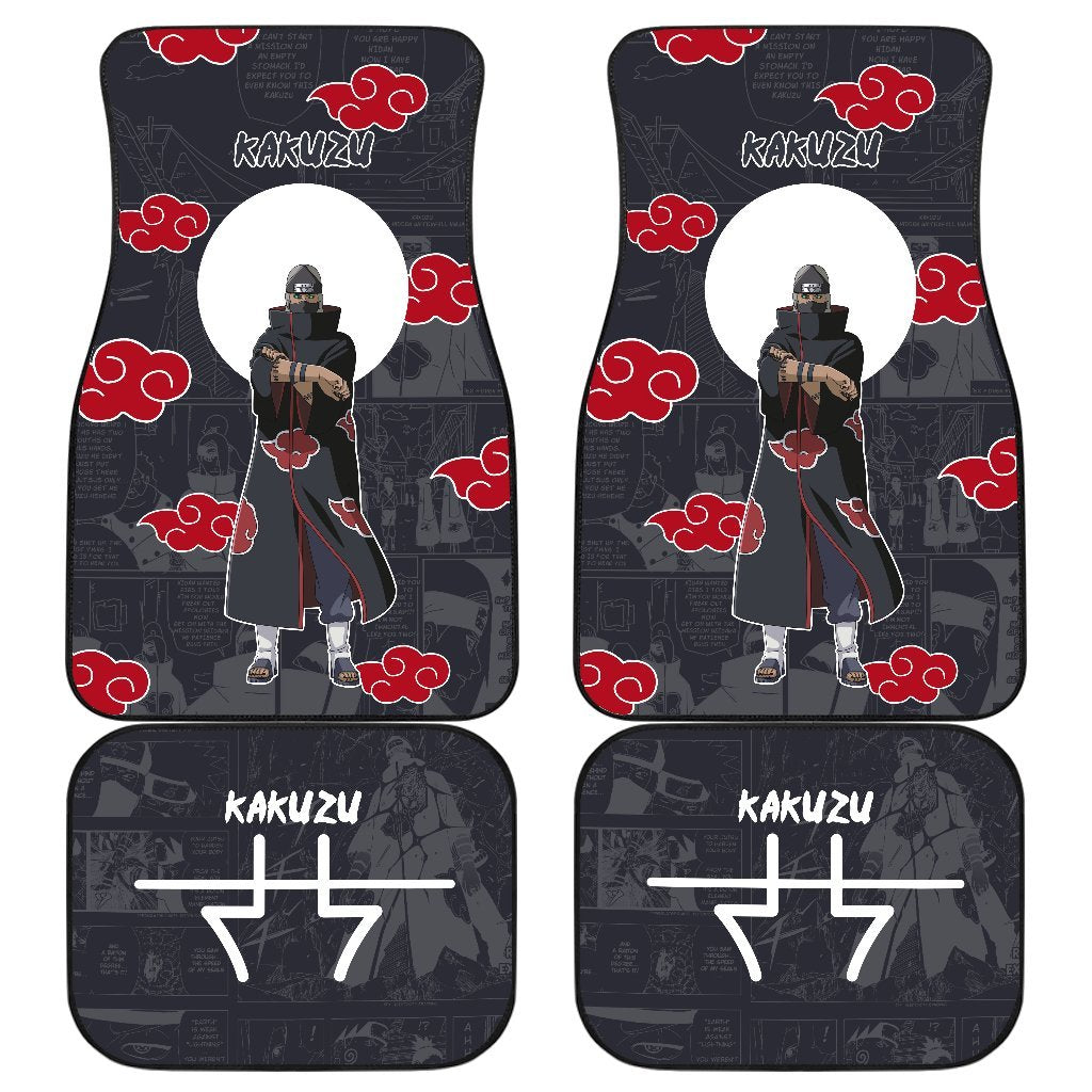 Kakuzu NRT Akatsuki Members Car Floor Mats Love Anime-Gear Wanta