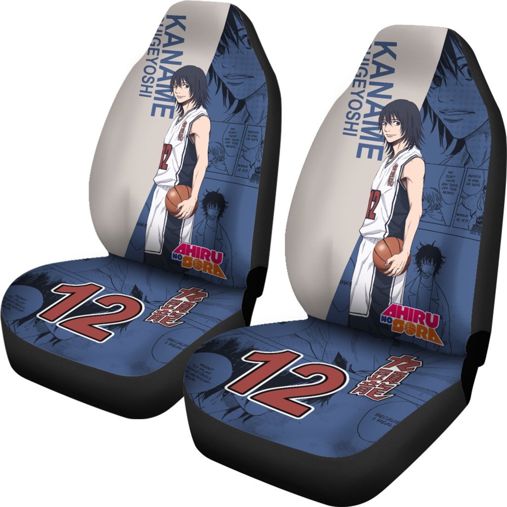 Kaname Shigeyoshi Characters Ahiru No Sora Car Seat Covers Anime-Gear Wanta