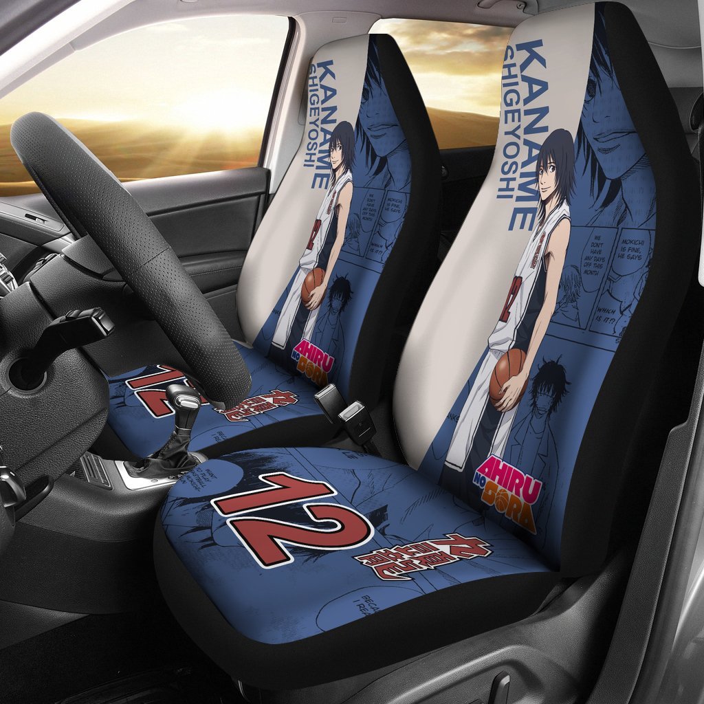 Kaname Shigeyoshi Characters Ahiru No Sora Car Seat Covers Anime-Gear Wanta