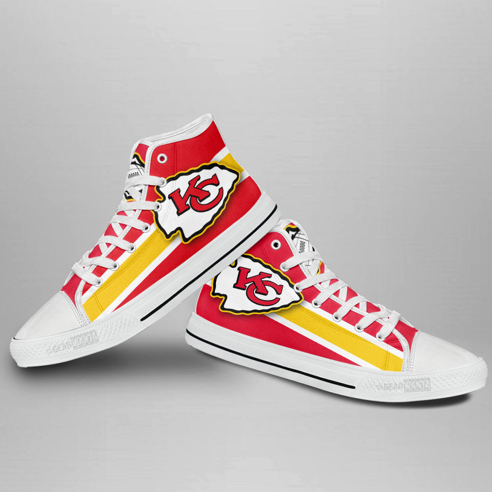 Kansas City Chiefs Custom Sneakers For Fans-Gear Wanta