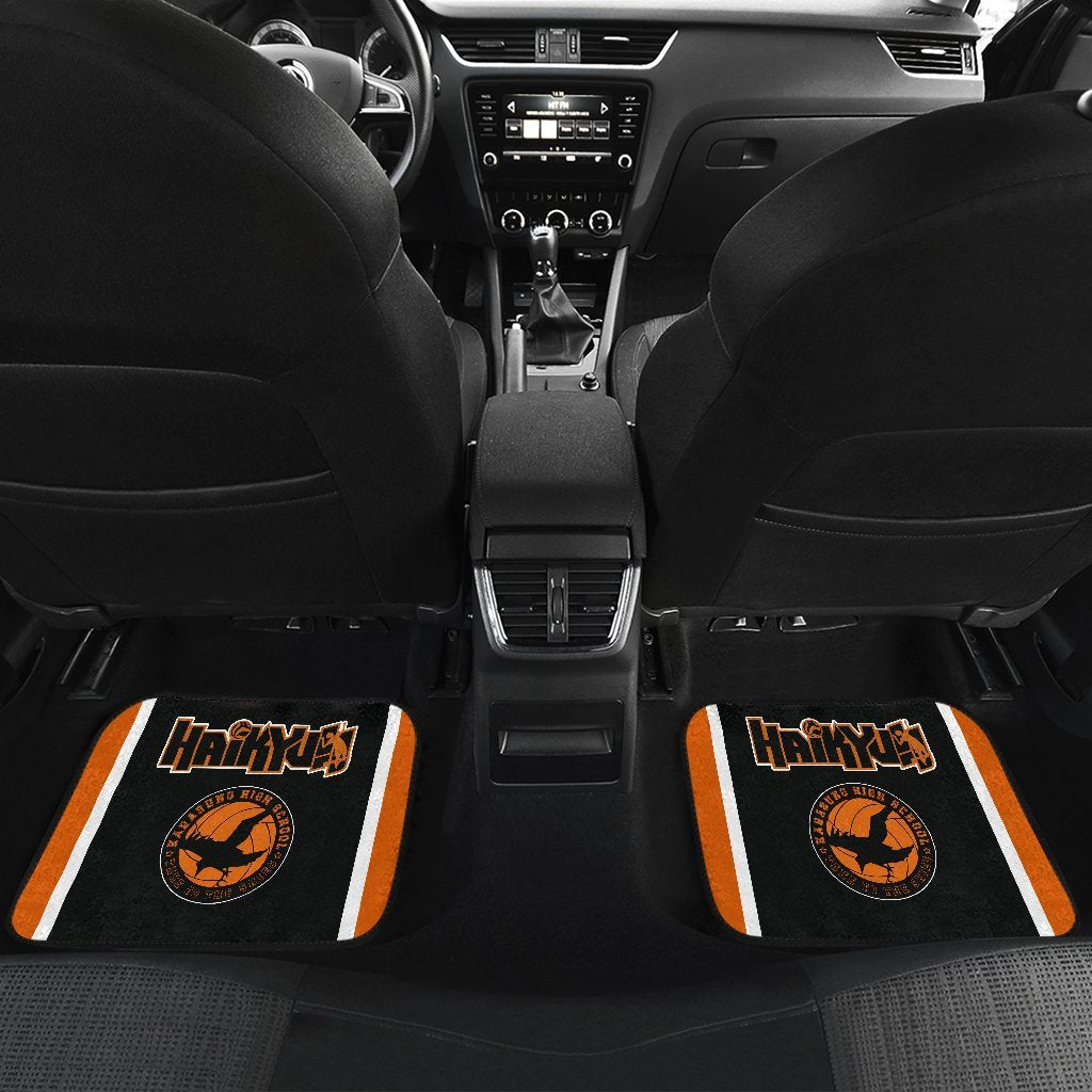 Karasuno High Haikyuu!! Uniform Style Car Floor Mats Gift Anime-Gear Wanta