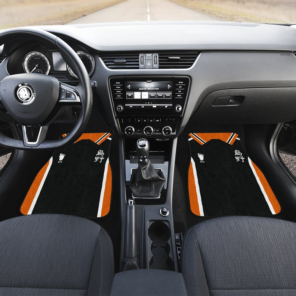 Karasuno High Haikyuu!! Uniform Style Car Floor Mats Gift Love Anime-Gear Wanta
