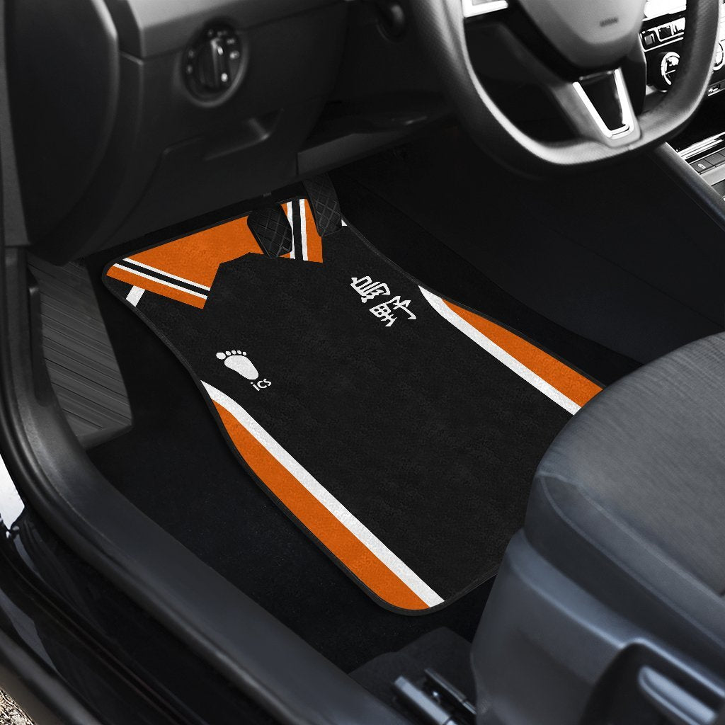 Karasuno High Haikyuu!! Uniform Style Car Floor Mats Gift Love Anime-Gear Wanta