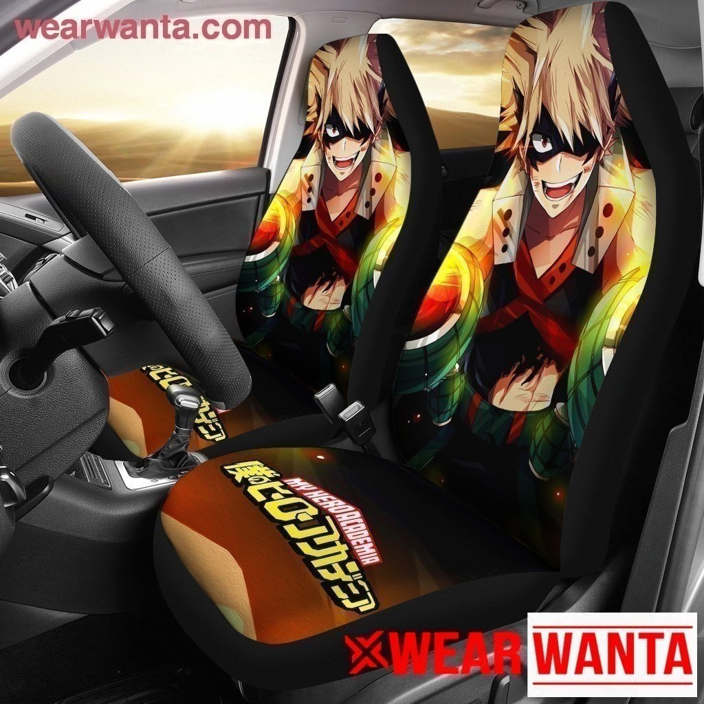 Katsuki Bakugo My Hero Academia Car Seat Covers MN04-Gear Wanta